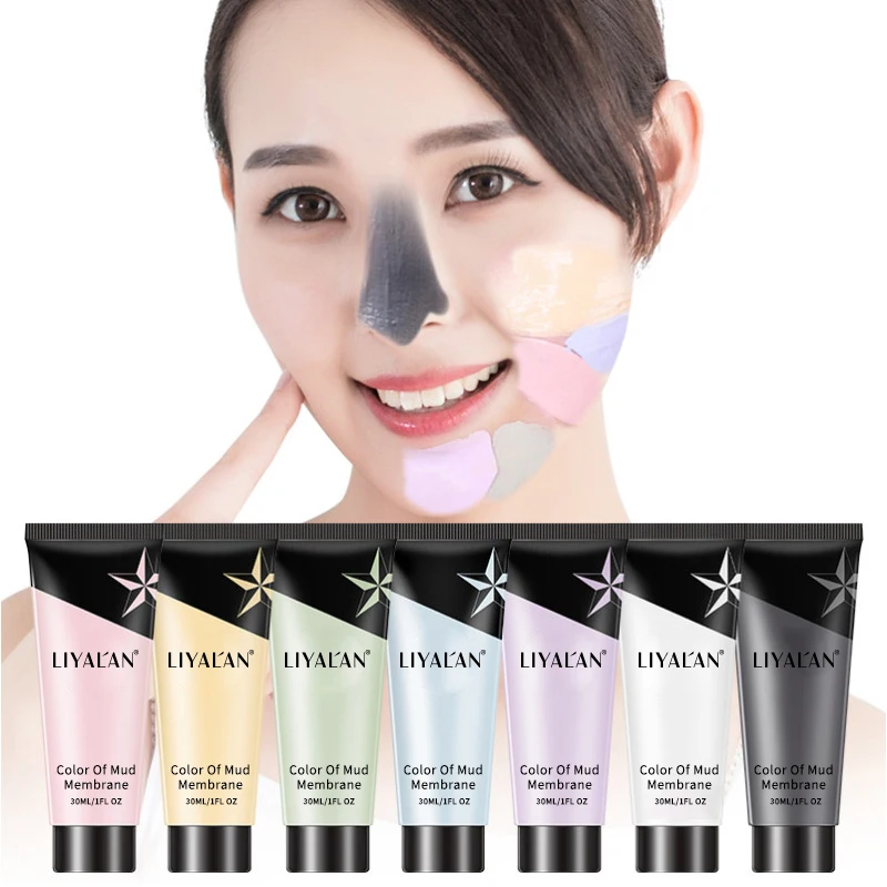 
Custom Color Private Label Organic Moisturizing Whitening Anti Aging Clean Multifunction Facial Clay Mask 