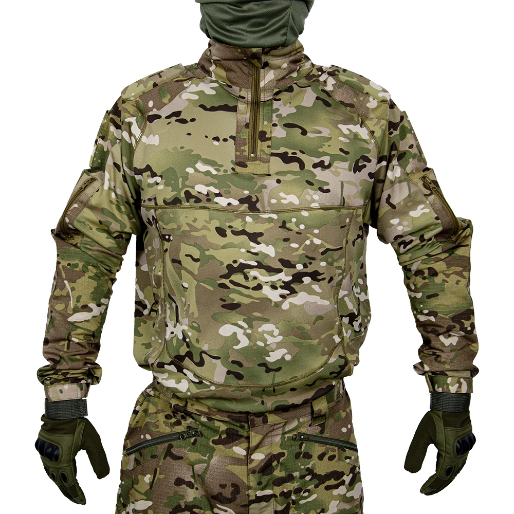 Hiking Camping Uniform Camouflage Training Men Clothing Special Forces Training Male Suit