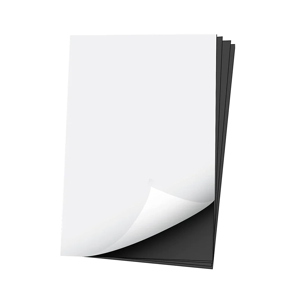 Factory Custom Soft Ferrite A4 A5 Magnetic Sheet with Adhesive