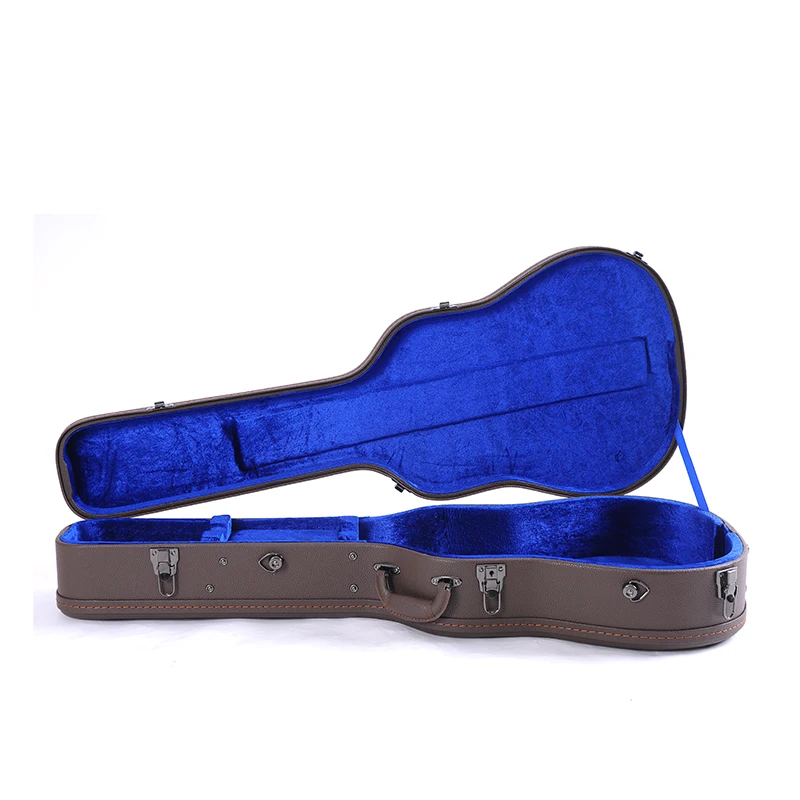Professional Factory Direct Sale Custom Wooden Acoustic Guitar Hard Case Moisture-proof Premium Case For Classical Guitar