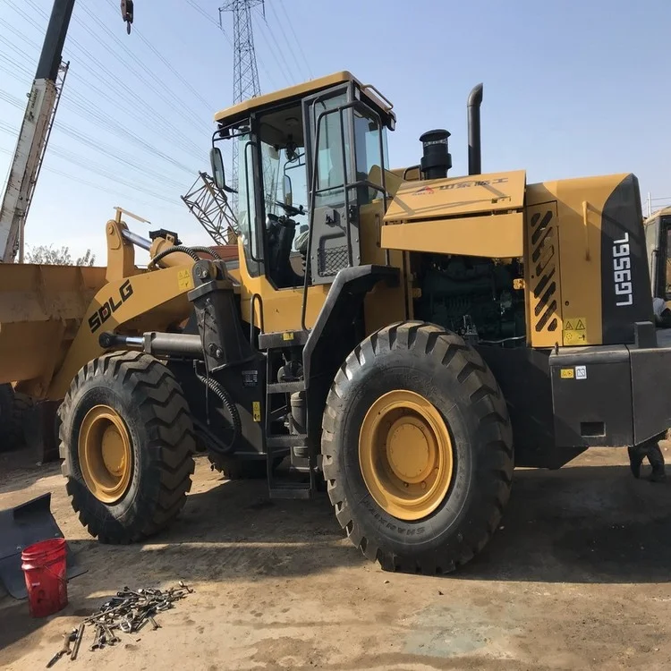 Фронтальный погрузчик SD_LG LG956L, 5 тонн, б/у, в хорошем рабочем состоянии, срок эксплуатации 2018 год