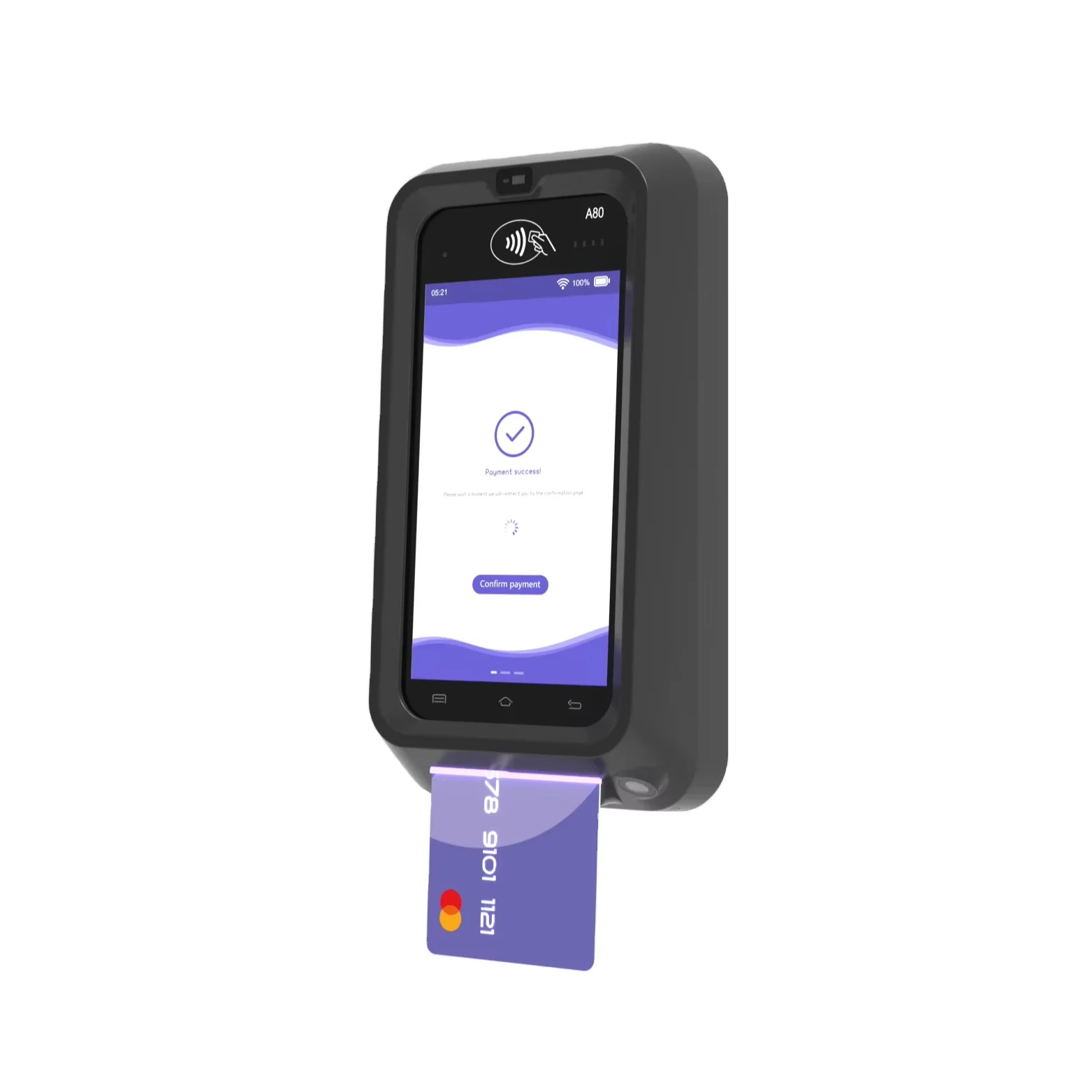 Contactless Payment Android POS Unattended Payment Machine
