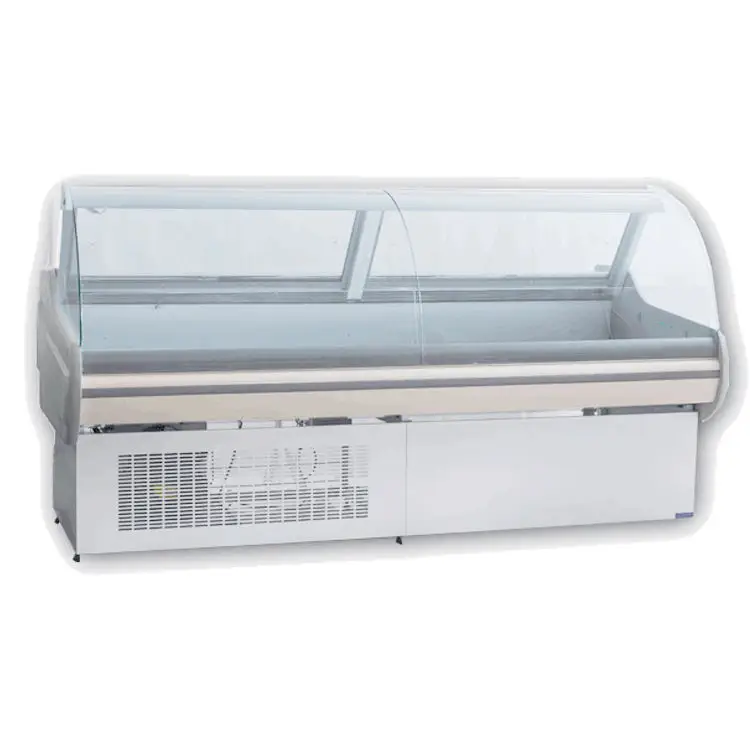 commercial cooler meat display chiller food fridge series deli service fish display refrigerator