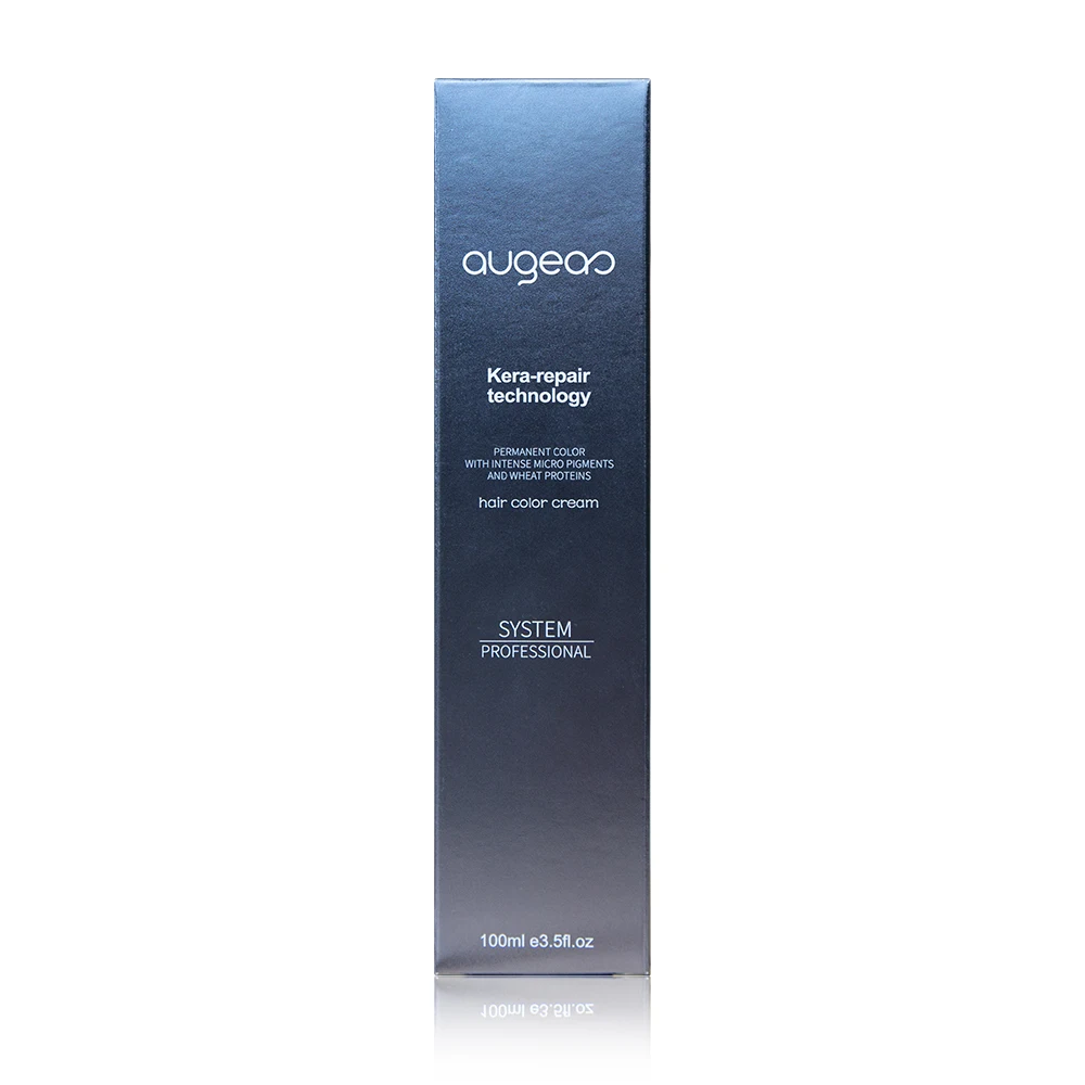 In Stock Augeas Private Label Cream Permanent Color Natural Wholesale Professional Hair Dye