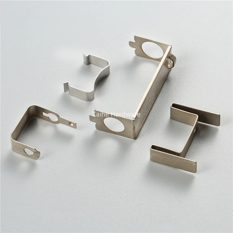 Custom Battery Contact Metal Part Small Flat Leaf Spring Clip