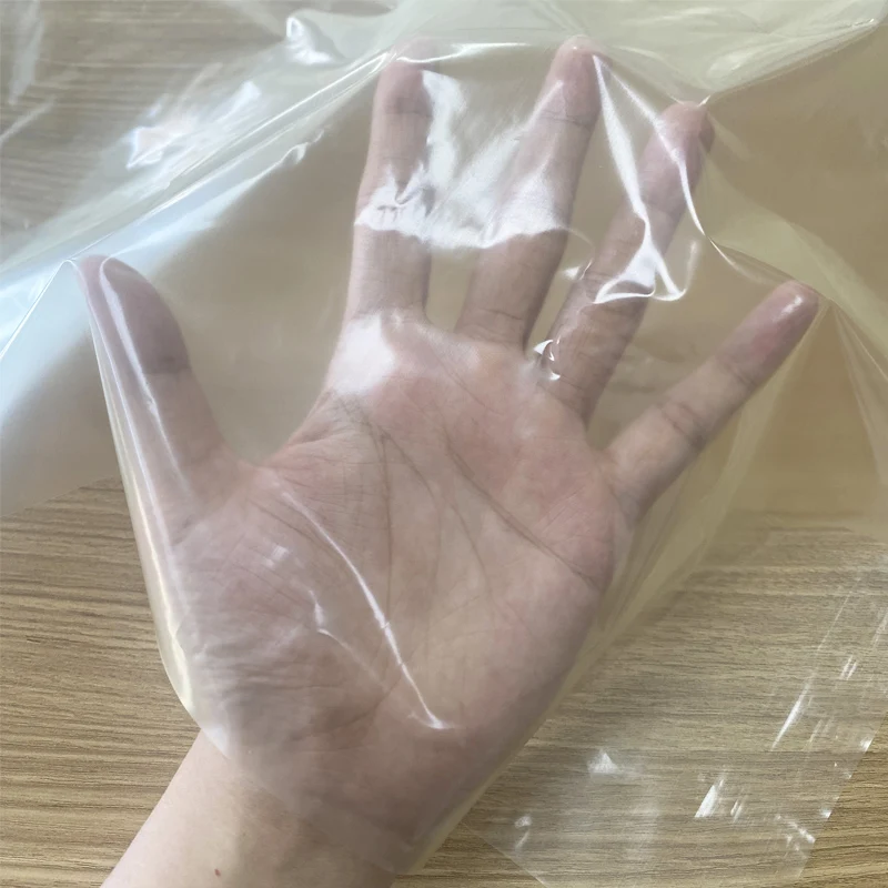 Hot selling Customizable size transparent soft PVA material water soluble film