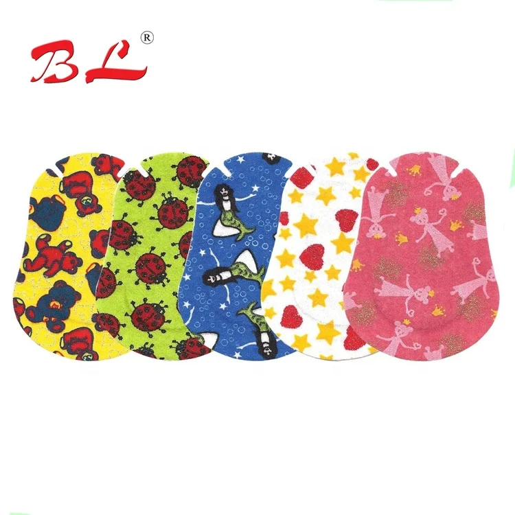 medical Sterile Non-woven children eye pad with absorbent pad  for eye surgery operation