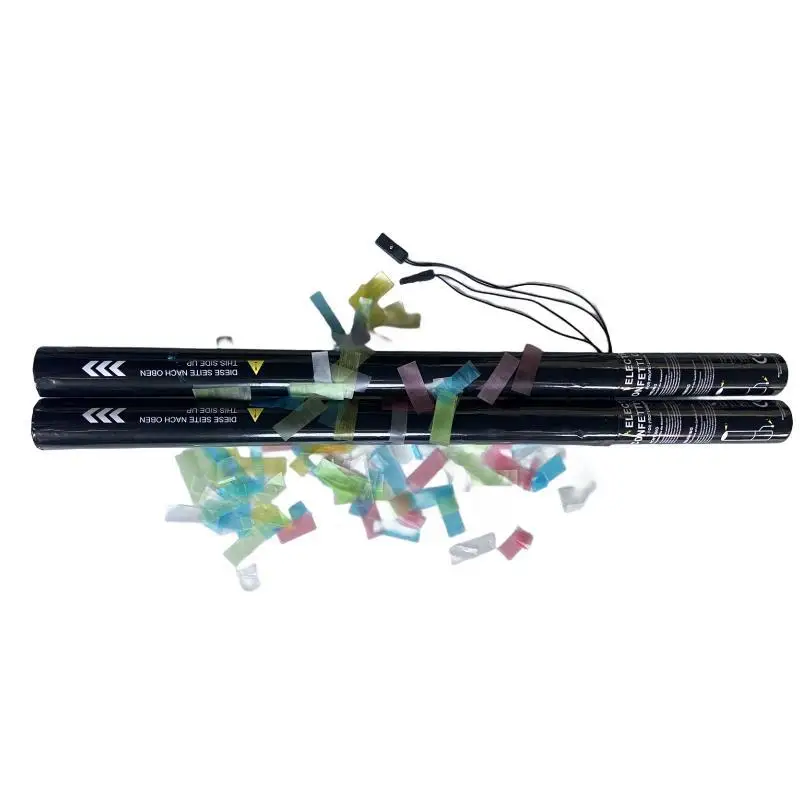 New Electric Confetti Cartridge 80cm Confetti Cannon Confetti E Cartridge for Outdoor Birthday Celebrations Weddings