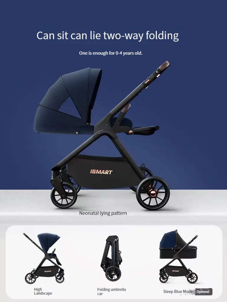 EN-1888 Baby Stroller Smartstroller Chinese Luxury Easy Control Directly Sale Baby Strollers From China