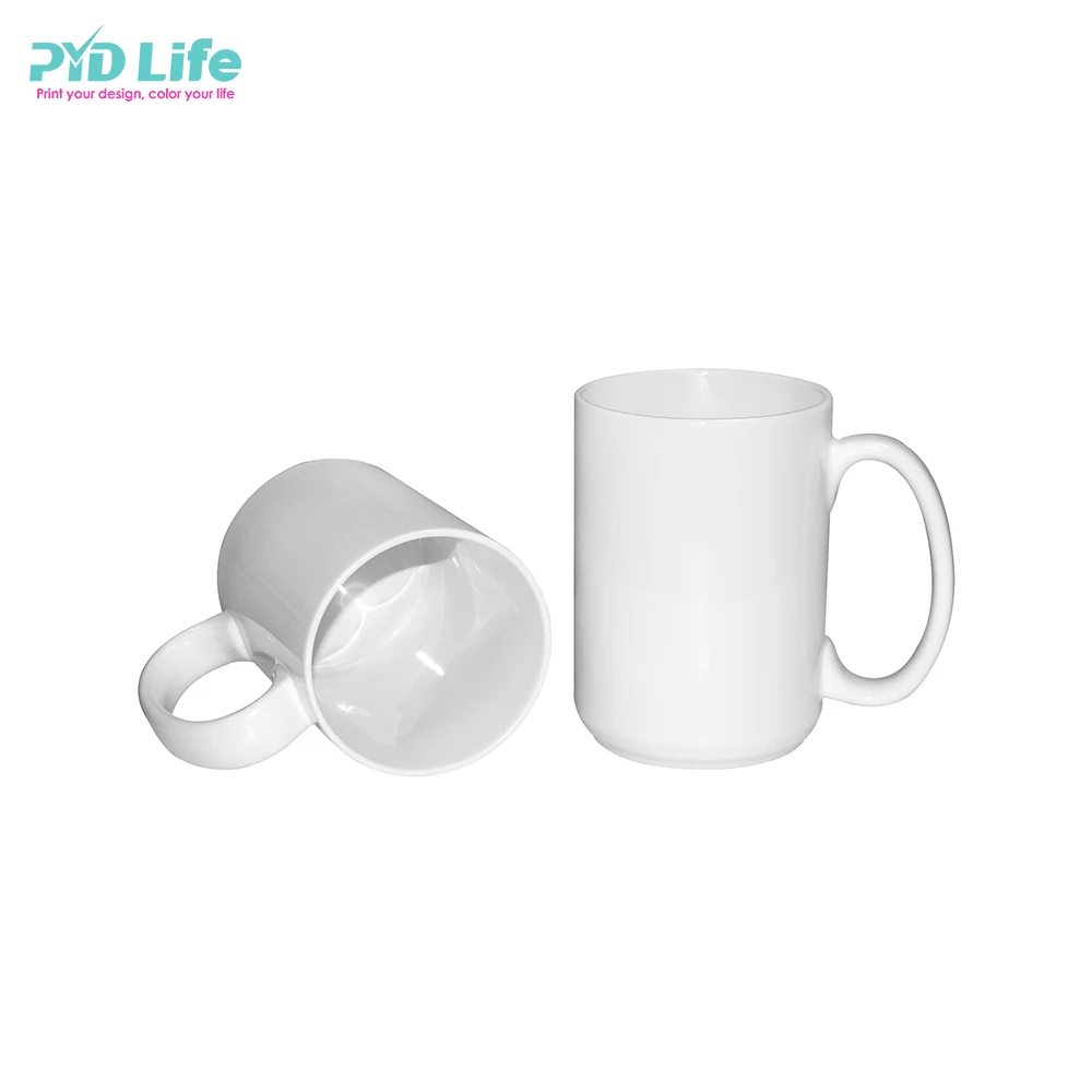
2021 PYDLife Wholesale Sublimation Blanks Mug Travel Cup White Coffee Tea Milk Ceramic Sublimation Mugs 