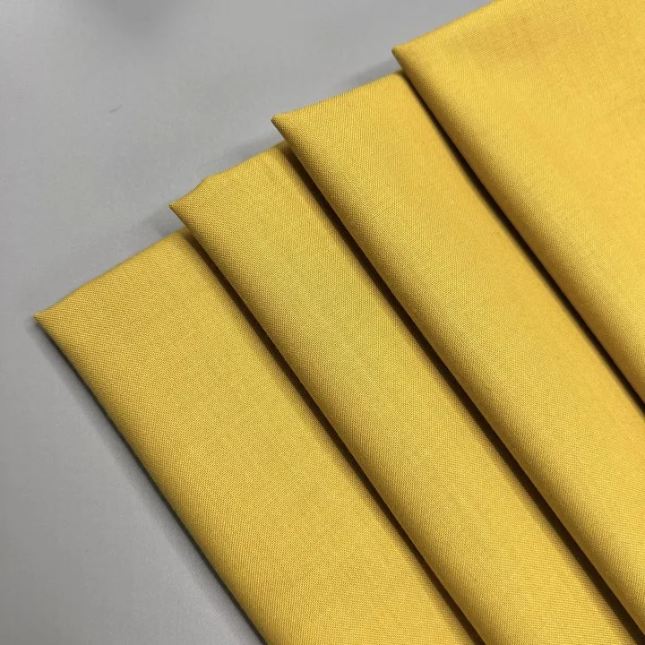 In stock toyobo arab tr 80%poly 20%R fabrics for men thobe fabric for muslim