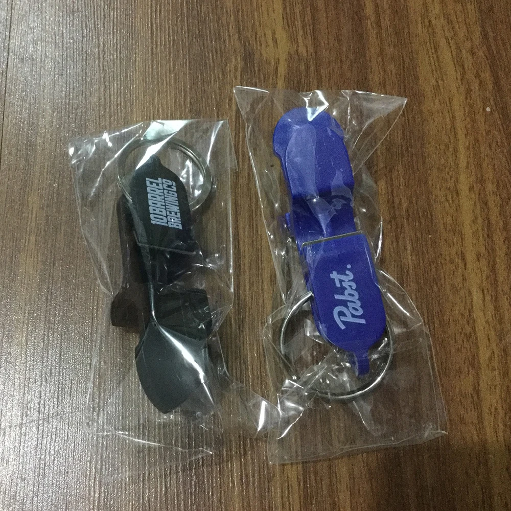 2024 CHUFENG  Beer bottle opener ABS Can Opener 4 in 1 Key chain  beer shotgun tool