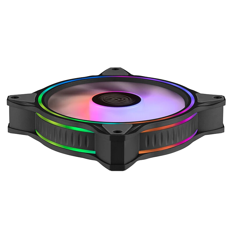 High Quality Low Price Heatsink Material Plastic Hydraulic Bearing Argb Case Fan Rgb Pc Casing Fan