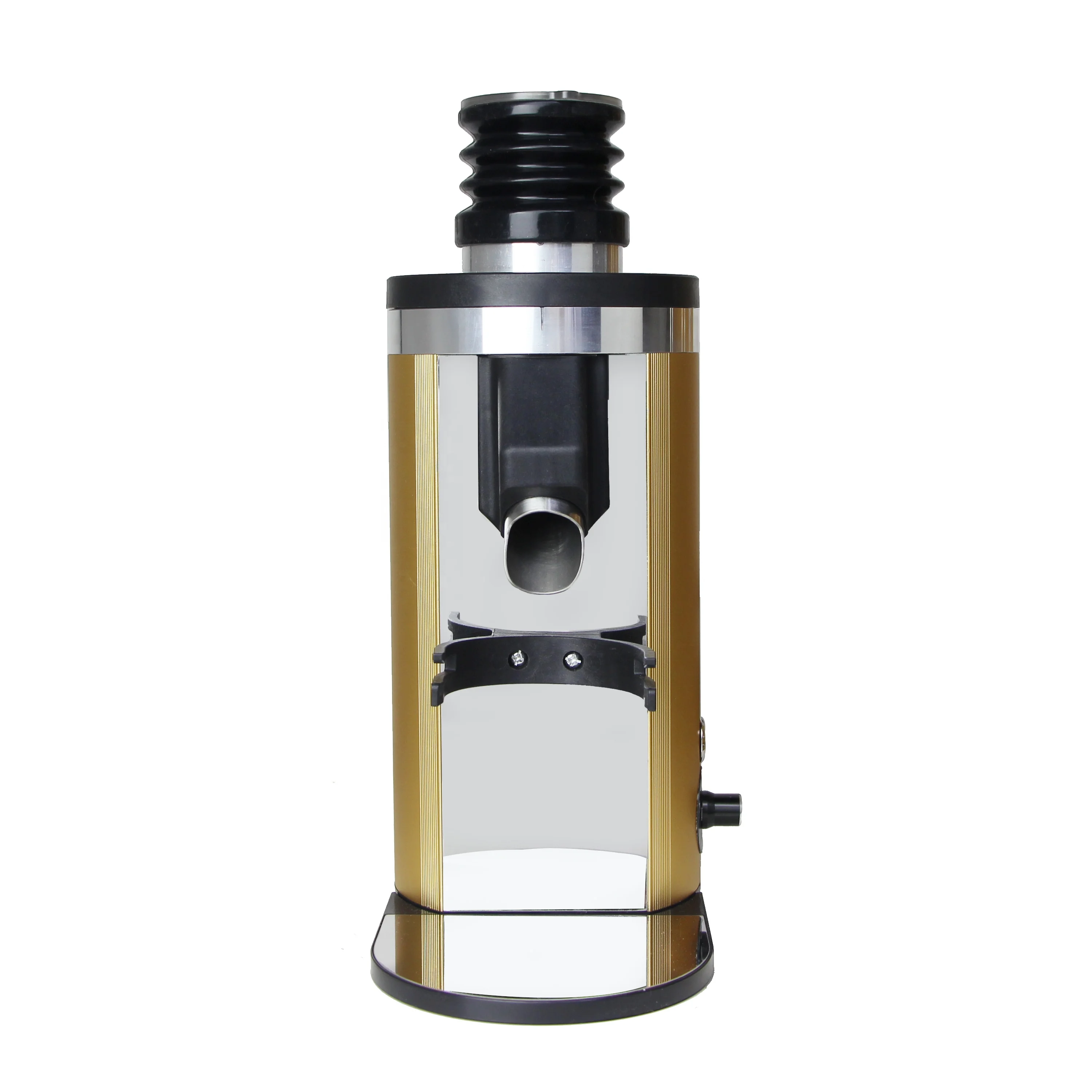 2023 New design brushless DC MOTOR Coffee grinder Speed adjustable single dosing coffee grinder HA64