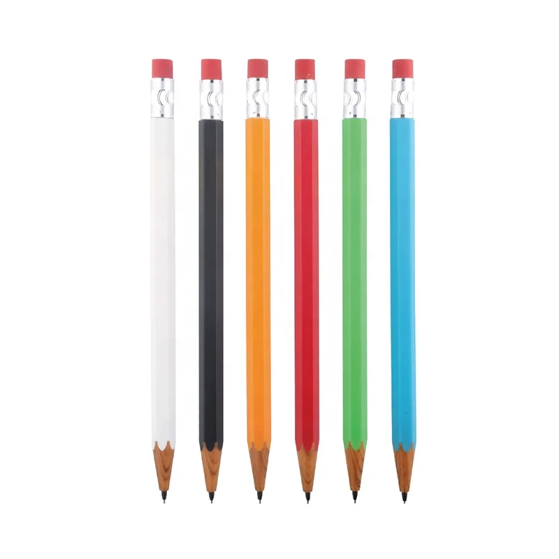 Механический карандаш с ластиком, металлический карандаш (62400778344)