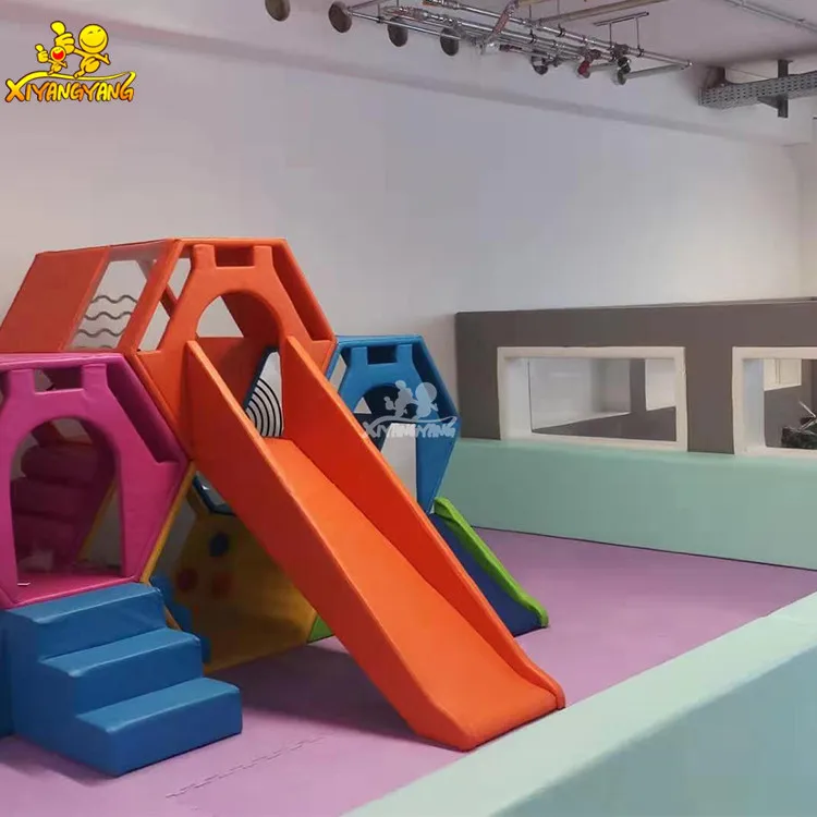 Castle style Multifunction Kids Play Centre Small Indoor Soft Playground
