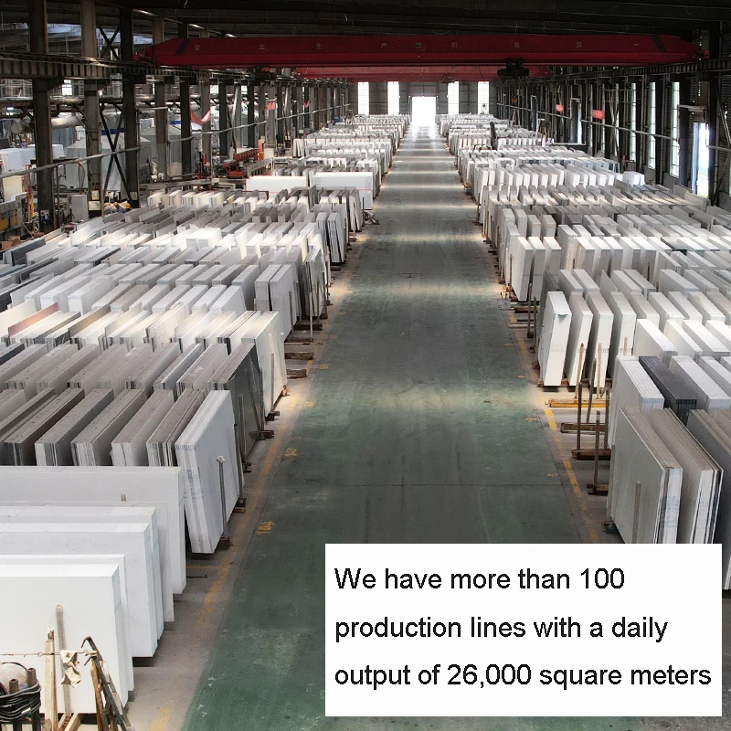 Horizon Wholesale  artificial glass Quartz Stone Calacatta White Quartz Stone Price Natural Quartz Stone Slabs