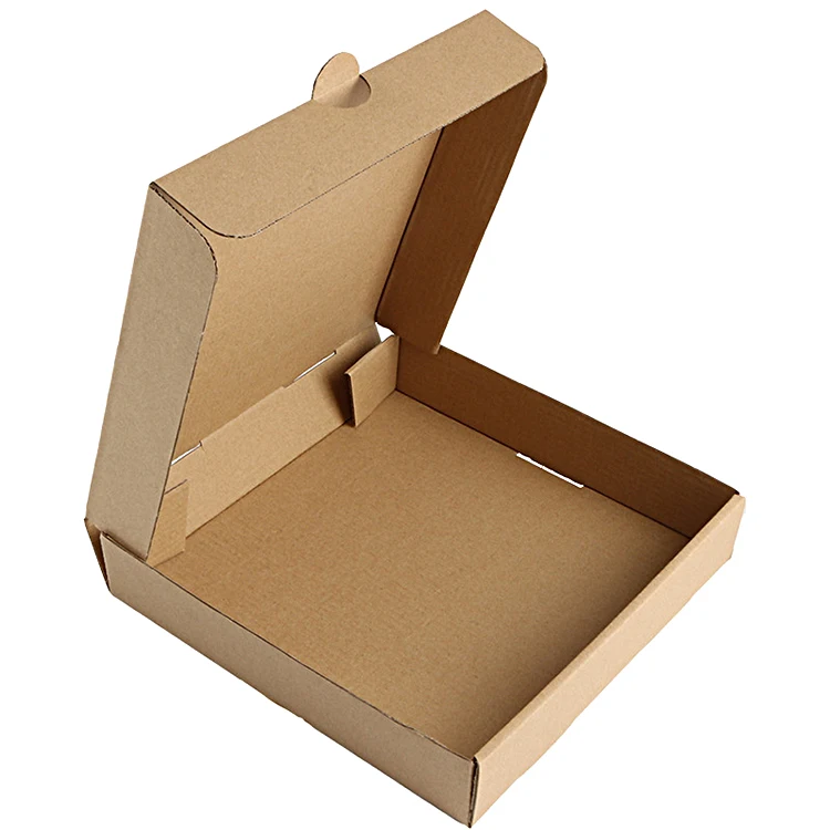 Wholesale High Quality Reusable Kraft Material Pizza Slice Boxes With Logo