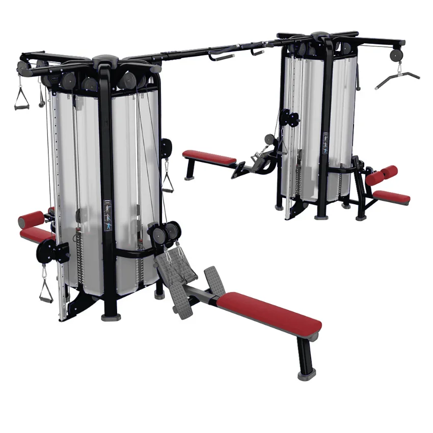 Wholesale Professional Gym Equipment Stainless Steel 8 Station Cable Pulley For Sale