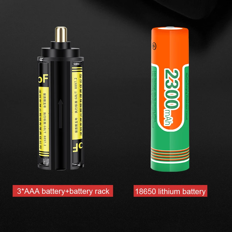 hunting flashlight mini portable bicycle flashlight self defence 18650 rechargeable torch or AAA battery led flashlight