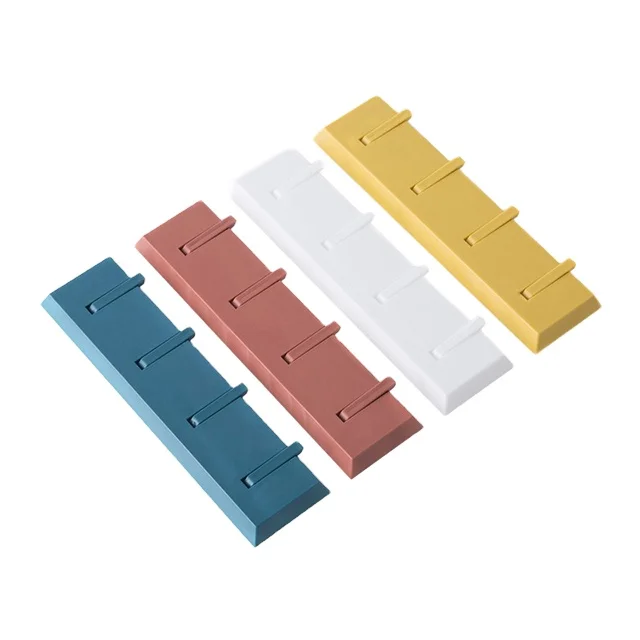 Strong Suction Cup Wall Hook Kitchen Bracket Hanger Bathroom Accessories Wall Storage Ring Stick Hook