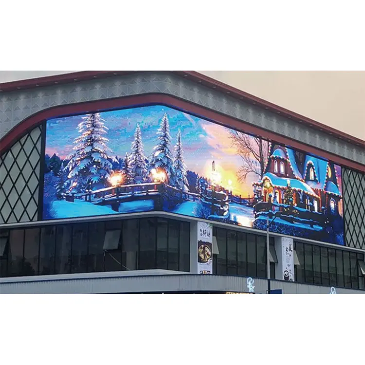 Наружные рекламные щиты светодиодный экран 3D HD реклама p6 светодиодная программируемая вывеска наружная