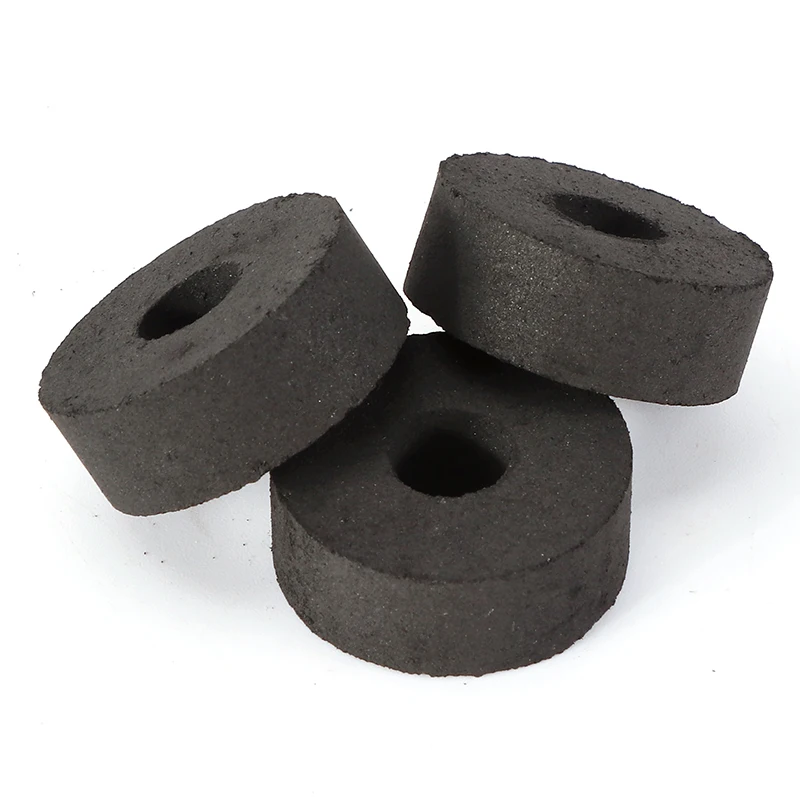 Round Black Long Burning Time Hookah Coconut Shell Charcoal for Hookah Shisha Smoking Accessories