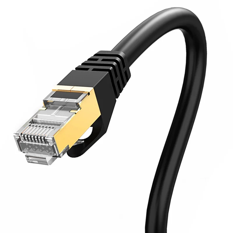Gold plated Cat6 Outdoor Cable FTP RJ45 CAT6 ethernet Outdoor Patch Lan Cable 1/3/5/10/15/20M