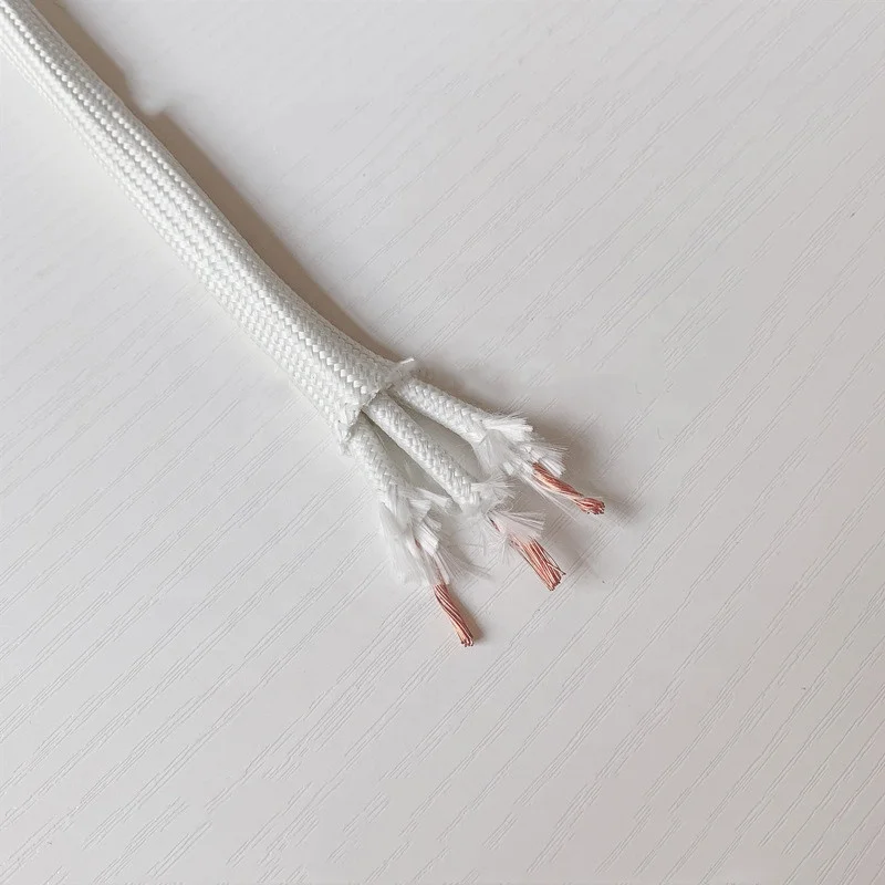 Кабель работающий в условиях высоких температур 2 четыре ядра 3 провод с сердечником термостойкие слюды Плетеный огнеупорные провода 0 5 мм 75 1