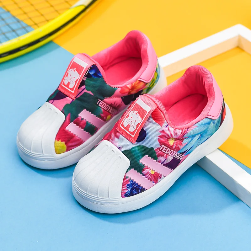  Factory direct supply Shell Head Shoes Little kids childrens casual shoes