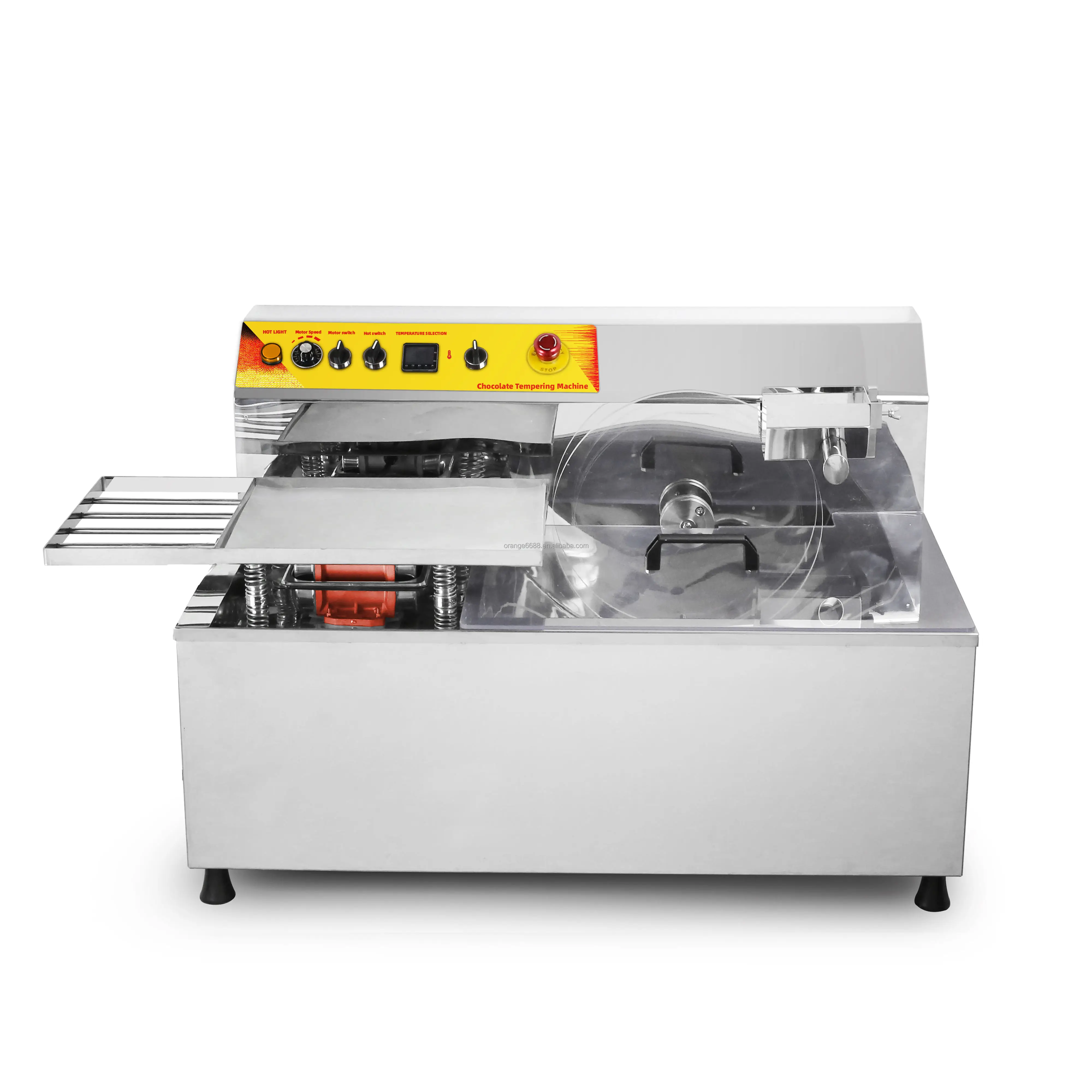 Multi-Function Chocolate Melting Tempering Coating Making Machine Vibration Table Molding Melting Machine