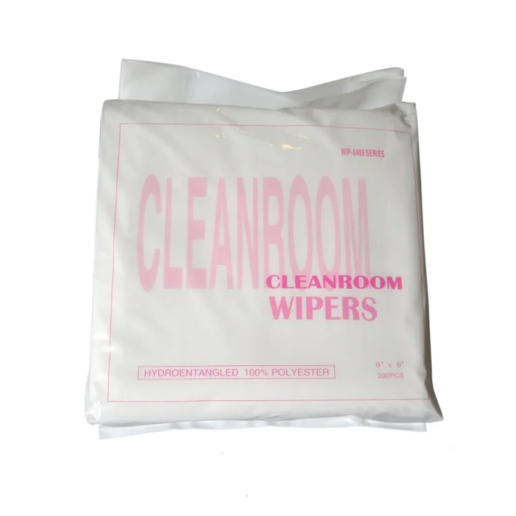 Factory Price Antistat Cleanroom Non Woven Clean Wipers Superfine Fiber Esd Cleanroom Wiper 3009