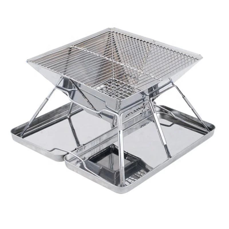 Portable Folding Outdoor Charcoal BBQ Grill Household Table Top Garden Mini Barbecue Grill Camping picnic