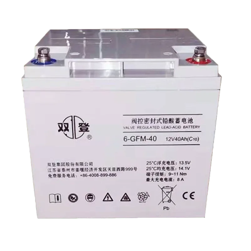 SHOTO 6-Gfm-40 без обслуживания свинцово-кислотный аккумулятор 12V40Ah подходит для источника бесперебойного питания Ups