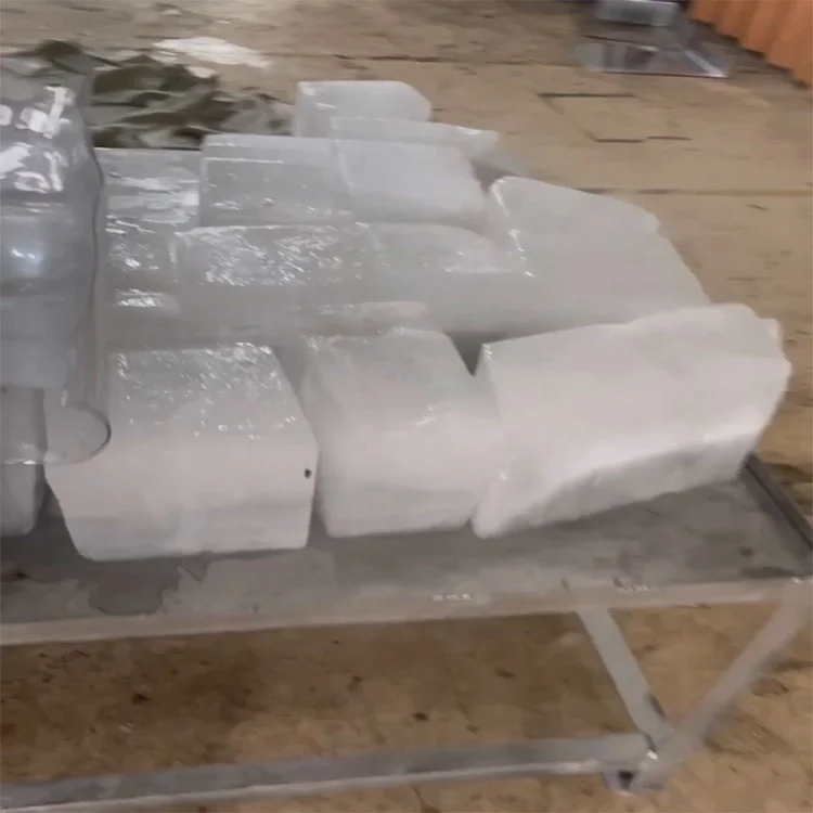 Hot selling Ice cube divier / Stainless Steel Saw Ice Cube Brick Machines