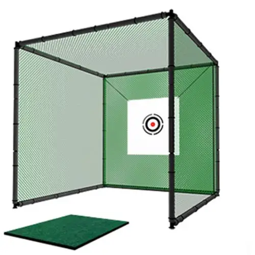 Factory Supply Portable Chipping Practice Net Golf Driving Range Equipment Golf Hitting Cage
