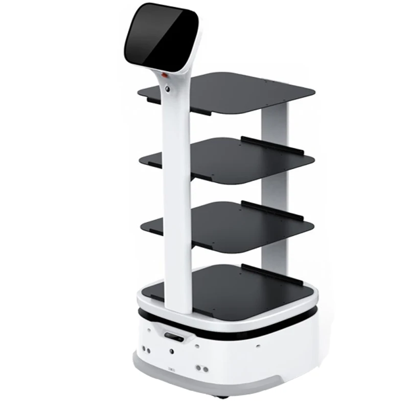 commercial robots Restaurant Room Artificial Intelligent Meal Delivery Food Smart Humanoid Service Waiter Robot For Sale