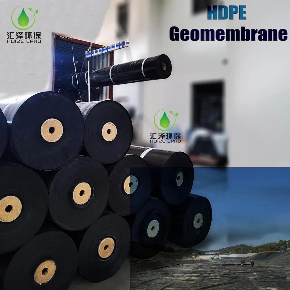 High quality hdpe  geomembrane 15mm thick hdpe  geomembrane 1.2mm 2mm hdpe geomembrane pond lining 3000.0 m2