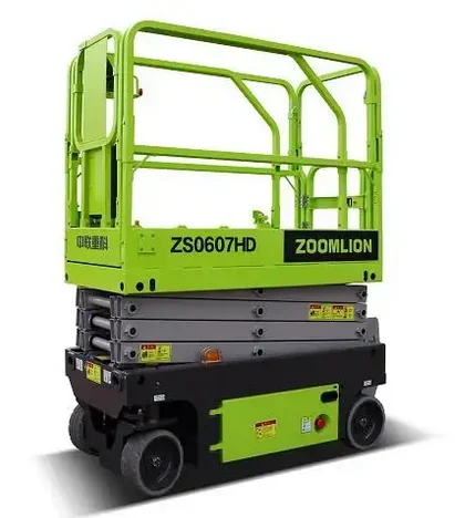 Zoomlion Hydraulic Lift Platform ZS0607HD Scissor Lift ZS0607HD
