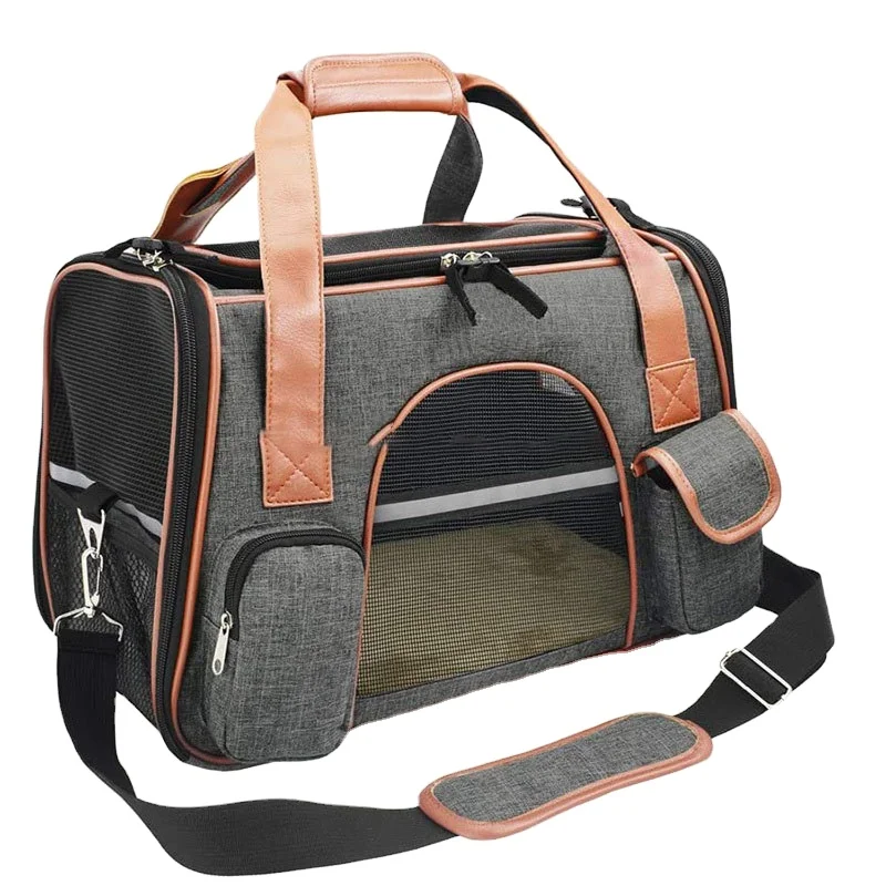 Portable Pet Carrier for Cats and Dogs Cozy Pet Travel Carrier Bag Washable breathable portable pet friendly