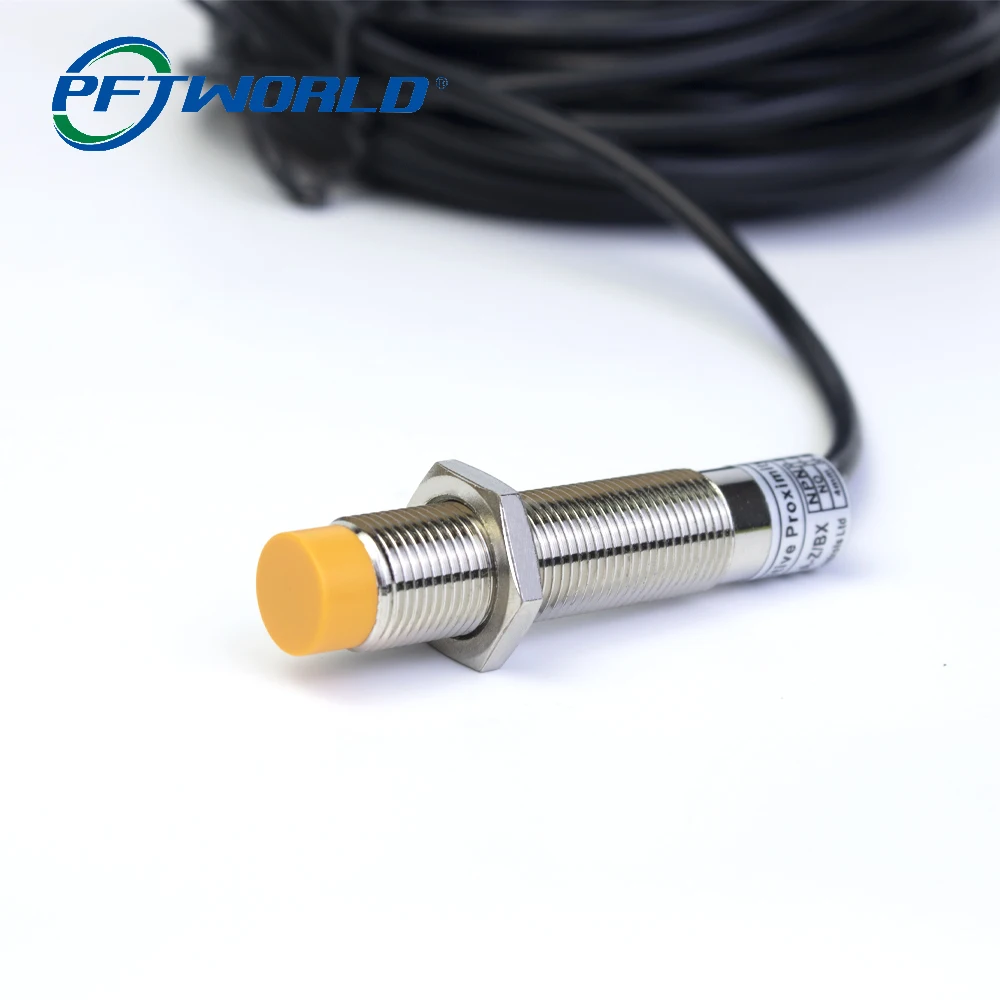 Customized Wire Length LJC12A3-5-Z/AX LJC12A3-5-Z/AY M12 Circle Normally Close DC Metal Capacitive Proximity Switch Sensors
