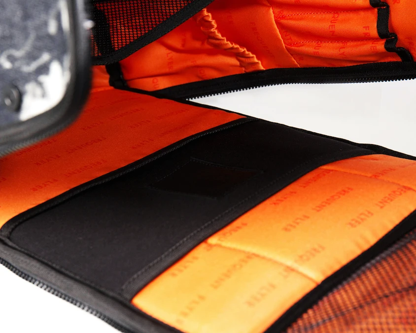 Own Label Frequent Flyer Semi Transparent Waterproof TPU Tie Dyed Denim Designer Backpack Wholesale For Men