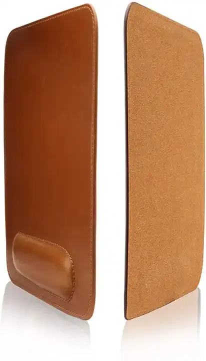 Popular Custom Logo Cool Gaming For Home or Business  Pu Leather  Mouse Pads Keyboard Wrist Rest Pad