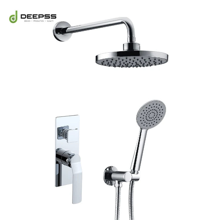 European Standard CE Exposed Brass Chrome Bath Mixer