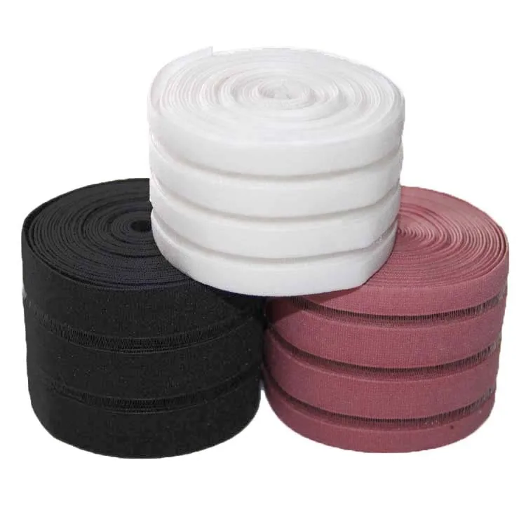 Ventilate Mesh Elastic Belt Transparent Stripe Rubber Band Nylon Breathable Elastic Fish Silk Elastic Webbing for Waistband