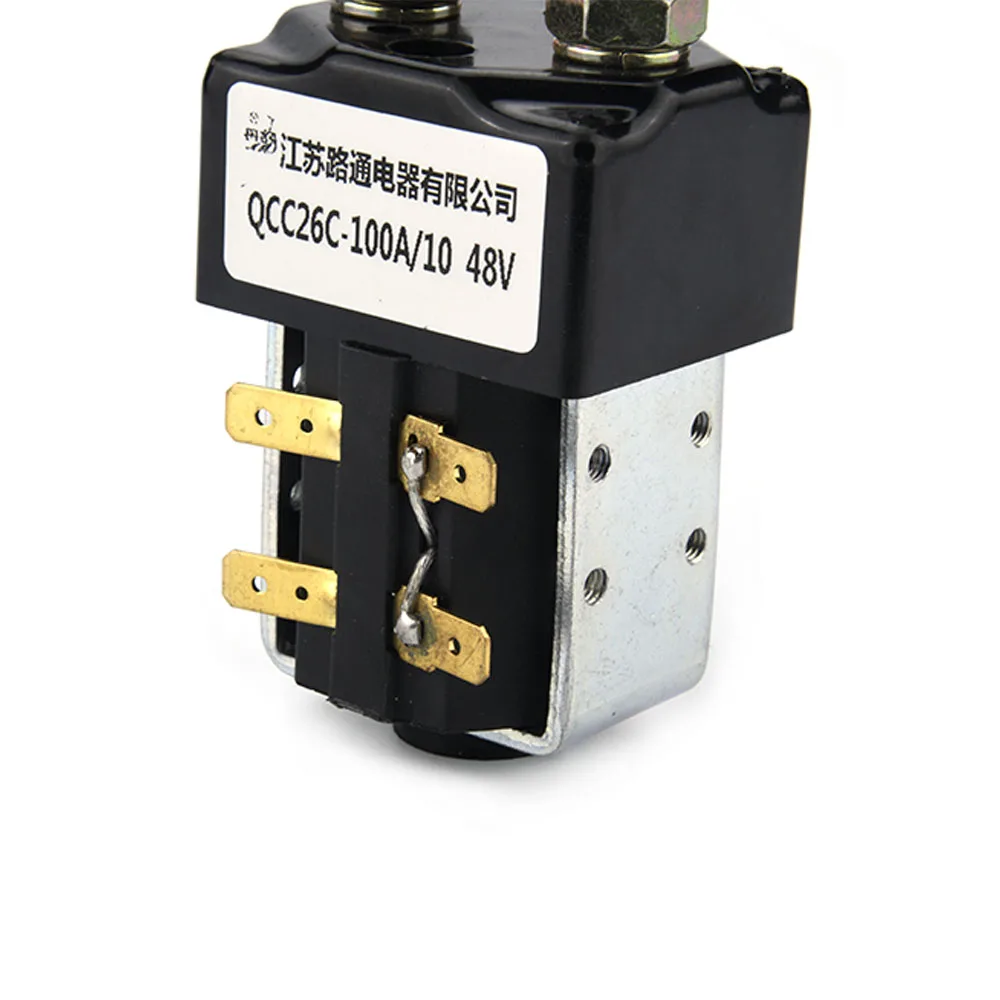 Lutong Customizable 12V 24V 36V 48V 72V 100a Dc Contactor