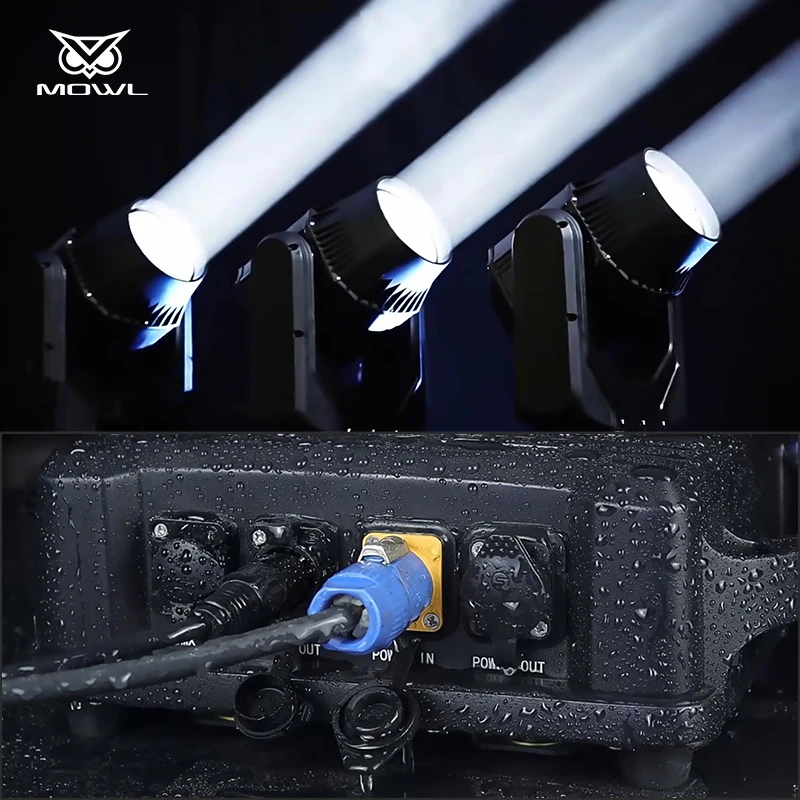 Waterproof Outdoor IP65 200W DMX LED Beam Moving Head Light With Pattern Effect