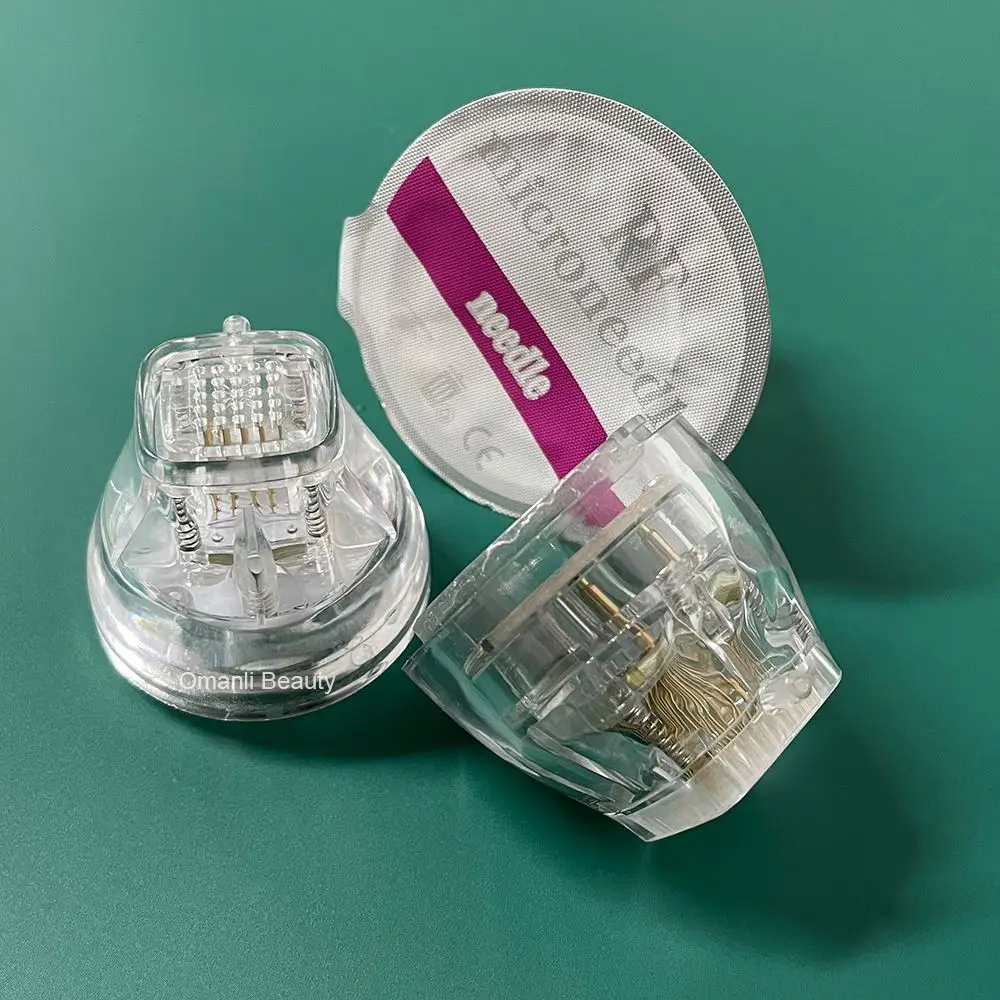 TOP Factory Supply Fractional RF Microneedle Cartridge 10/25/64 Pins / Nano Chip /Disposable Head Microneedle