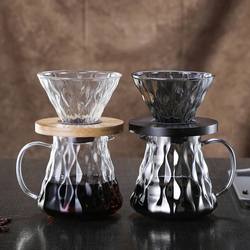 Wholesale High Borosilicate Heat Resistance Glass 500ml Coffee Dripper