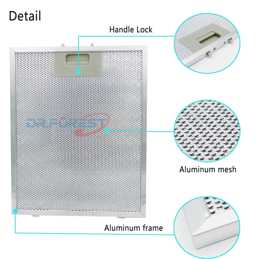 W10169961A European range hood filter Cooker Household Appliances Grease filter range hood filter Range hood parts